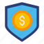 security, money, bank, currency, shield 