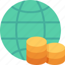 global, economy, world, business, money, coin