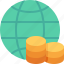 global, economy, world, business, money, coin 