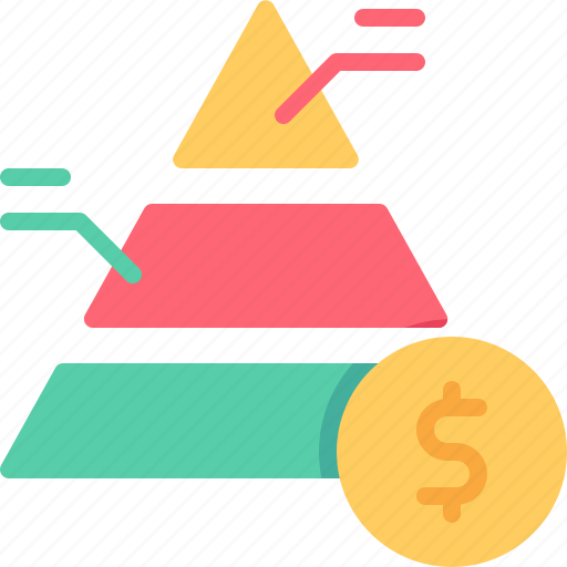Priority, strategy, analysis, pyramid, money icon - Download on Iconfinder