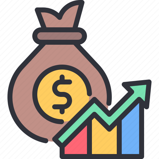 Budget, growth, increase, statistics, chart icon - Download on Iconfinder