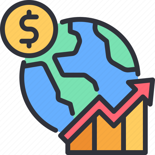 Money, investment, world, global, increase icon - Download on Iconfinder