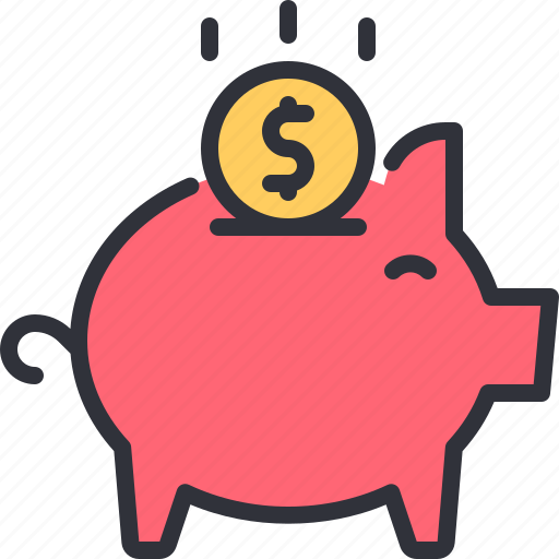 Pig, money, saving, banking, piggy icon - Download on Iconfinder
