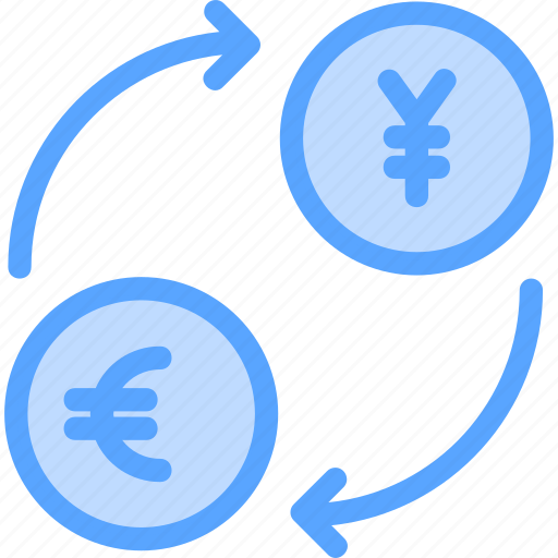 Business, currency, economy, euro, exchange, finance, yen icon - Download on Iconfinder