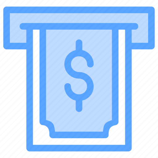 Business, currency, dollar, economy, finance, withdrawal icon - Download on Iconfinder