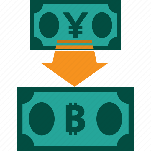 Conversion, currency, exchange, money, rate, yen to bitcoin icon - Download on Iconfinder