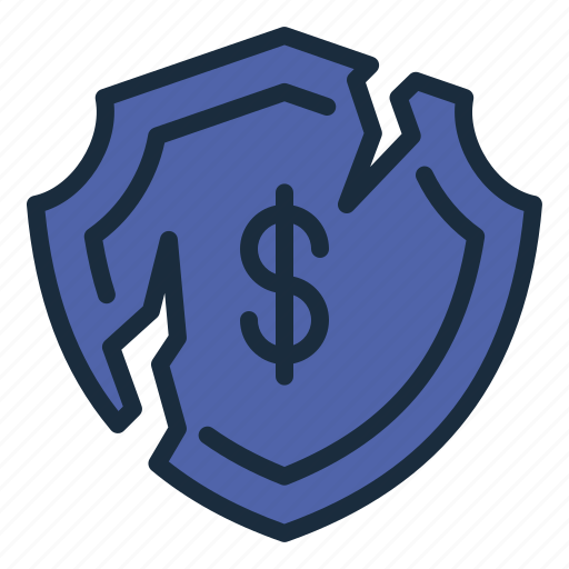Security, shield, finance, business, economy, crash, crisis icon - Download on Iconfinder