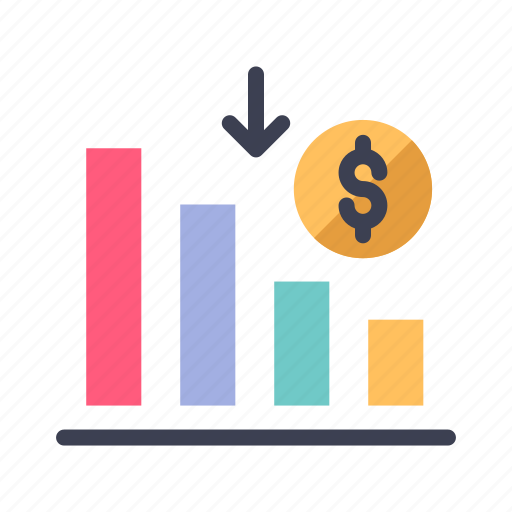 Economy, business, money, dollar, graph, chart, bar icon - Download on Iconfinder