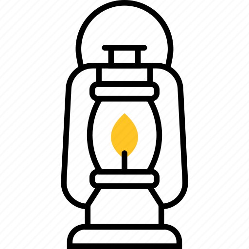 Lamp, light, fire, lantern, gas icon - Download on Iconfinder