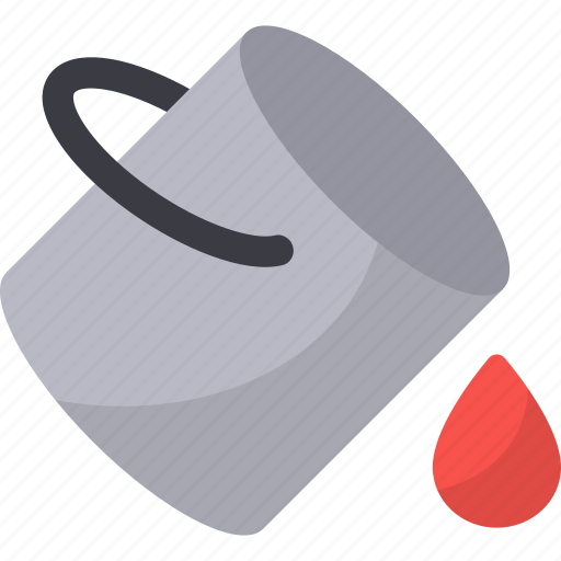 Paint bucket, coloring, graphic design, art tool, paint icon - Download on Iconfinder