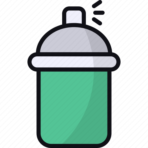 Spray paint, spray bottle, art, graffiti, painting, spray can icon - Download on Iconfinder