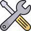 tools, repair, maintenance, wrench, screwdriver, settings 