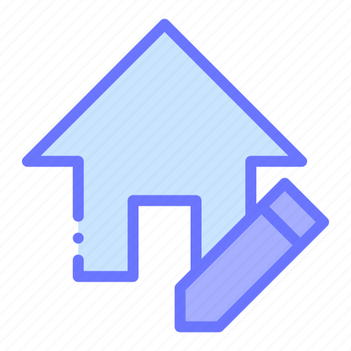 Edit, estate, home, house icon - Download on Iconfinder