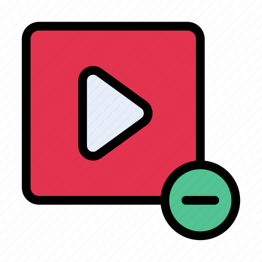 Editing, media, minus, video, zoomout icon - Download on Iconfinder