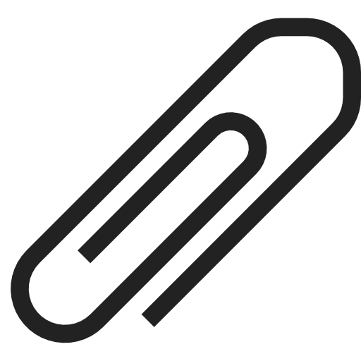 Attachment, clip, paperclip, edit, format, text, tool icon - Free download