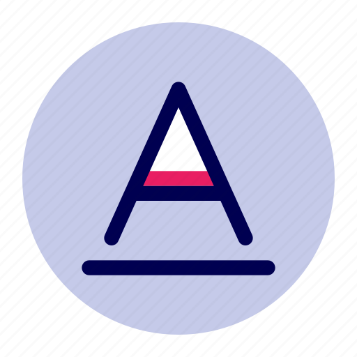 Color, edit, editor, sign, text, type icon - Download on Iconfinder