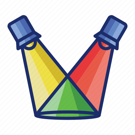 Light, show, party icon - Download on Iconfinder