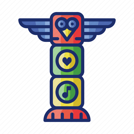 Totem, tribal, edm icon - Download on Iconfinder