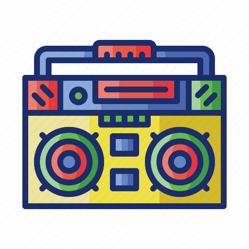 Trap, radio, boombox icon - Download on Iconfinder