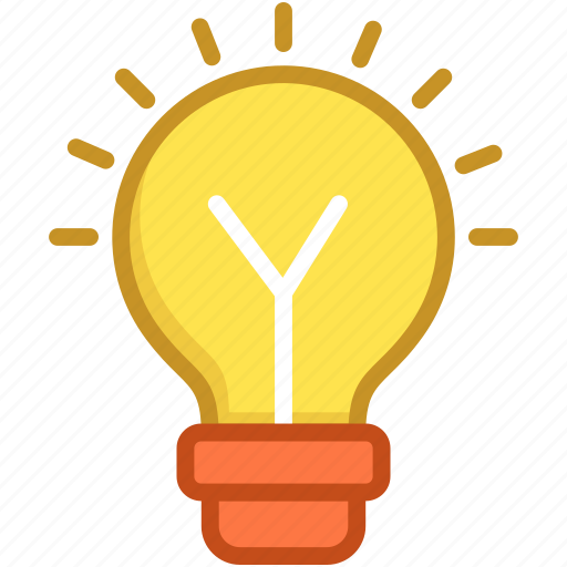Bulb, electric light, idea, light bulb, luminaire icon - Download on Iconfinder