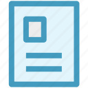 document, letter, letter head, official, paper work, profile paper