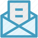 email, envelope, letter, open, open envelope, open letter