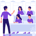 classroom, room, class, teacher, school, education
