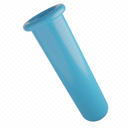 Chemistry, laboratory, lab, tube, biology, glass, glassware 3D illustration - Download on Iconfinder