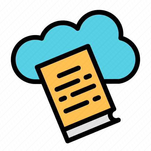 Cloud-file, file, document, format, extension, folder, paper icon - Download on Iconfinder