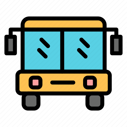 Bus school, bus-school, bus, transport, school, transportation, study icon - Download on Iconfinder