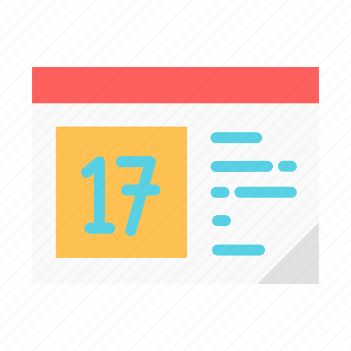 Calendar, date, schedule, event, time, clock, schedule icon icon - Download on Iconfinder