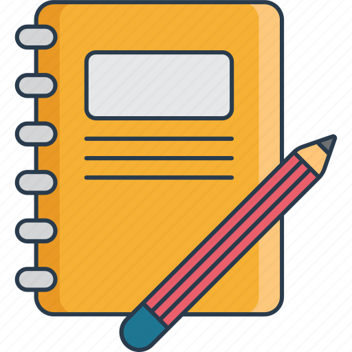 Education, book, pencil, school, write icon - Download on Iconfinder