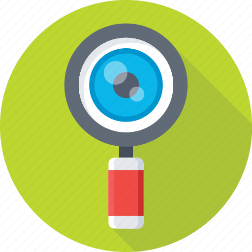 Loupe, magnifier, magnifying glass, search tool, zoom icon - Download on Iconfinder