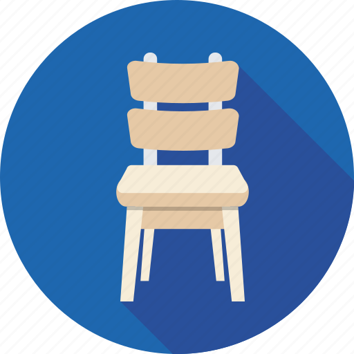 Chair, classroom chair, computer chair, desk chair, student chair icon - Download on Iconfinder