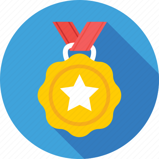 First place, first position, medal, position medal, prize icon - Download on Iconfinder