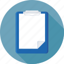 clipboard, list, memo, notation, note