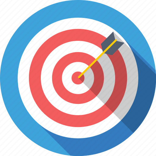 Bullseye, dart, dartboard, objective, target icon - Download on Iconfinder