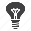 lamp, light, bulb, idea 