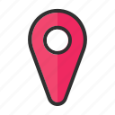 location, navigation, pin, map, pointer, country