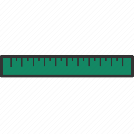 Decimal ruler, measuring, ruler, ruler instrument, ruler scale, ruler tool icon - Download on Iconfinder