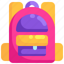 education, backpack, bag, school
