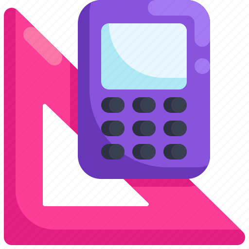 Education, math, calculator, ruler icon - Download on Iconfinder