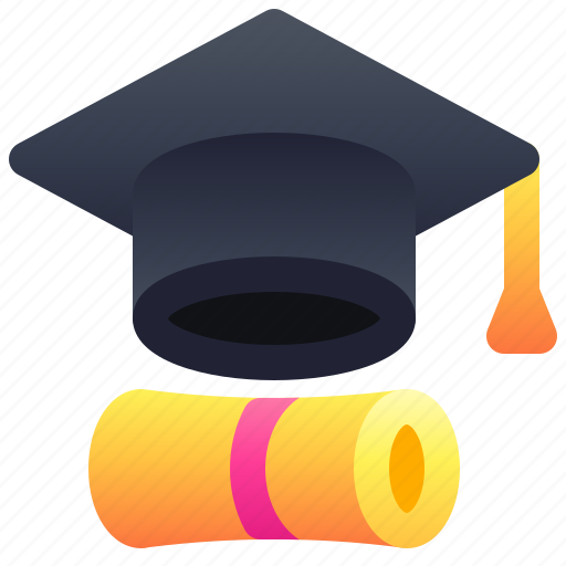 Education, graduation, diploma, mortarboard, certificate icon - Download on Iconfinder