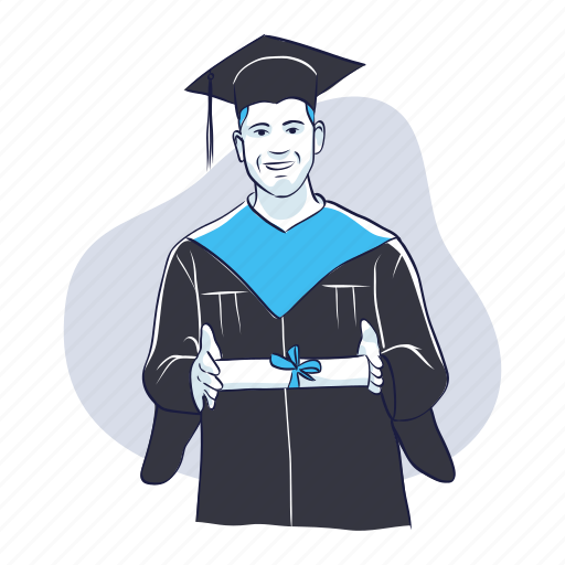 Graduation, degree, diploma, achievement, certificate, award, success icon - Download on Iconfinder
