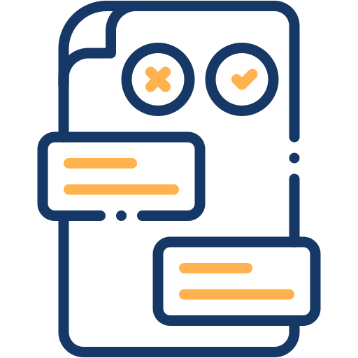 Question, answer, paper, learning, conversation, file icon - Download on Iconfinder
