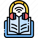 audio, book, learning, listen, education, headphones