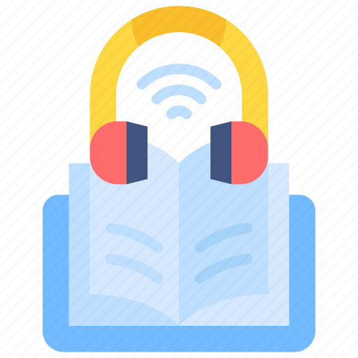 Audio, book, learning, listen, education, headphones icon - Download on Iconfinder