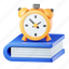 study time, book, clock, time, education, school 