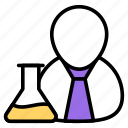 lab technician, scientist, avatar, chemist, experiment