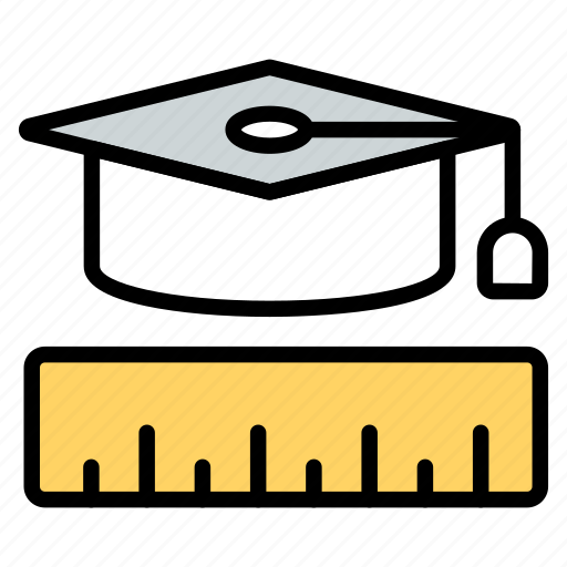 Mortarboard, cap, graduation, hat, education icon - Download on Iconfinder